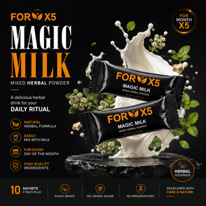 FOR X5 Magic Milk Herbal Drink Powder - 30 Portion Bags